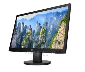 •^HP V221vb 21.45" FHD Monitor, Black Color, Connectivity-^•
