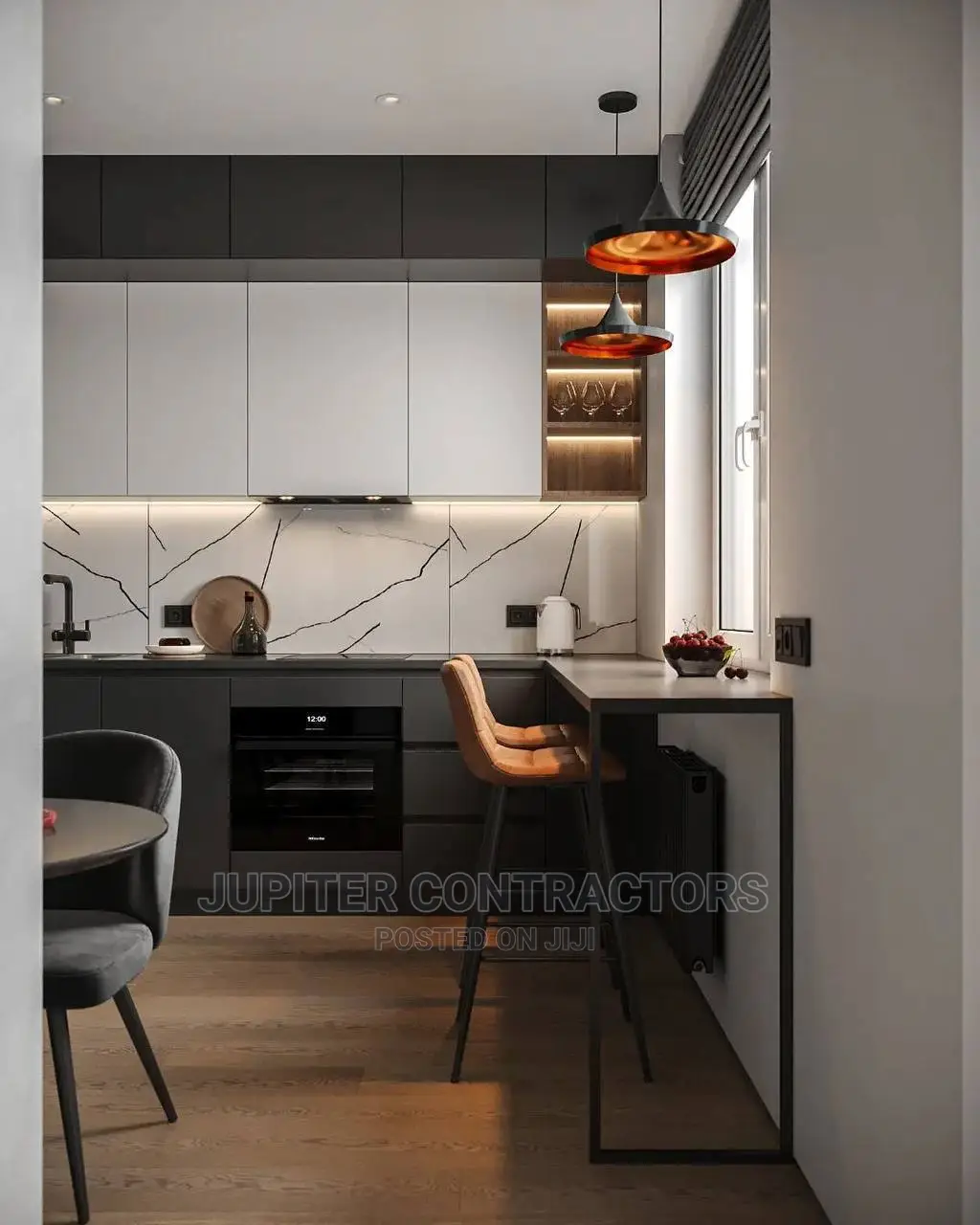 Gypsum,Tiling and Cabinets