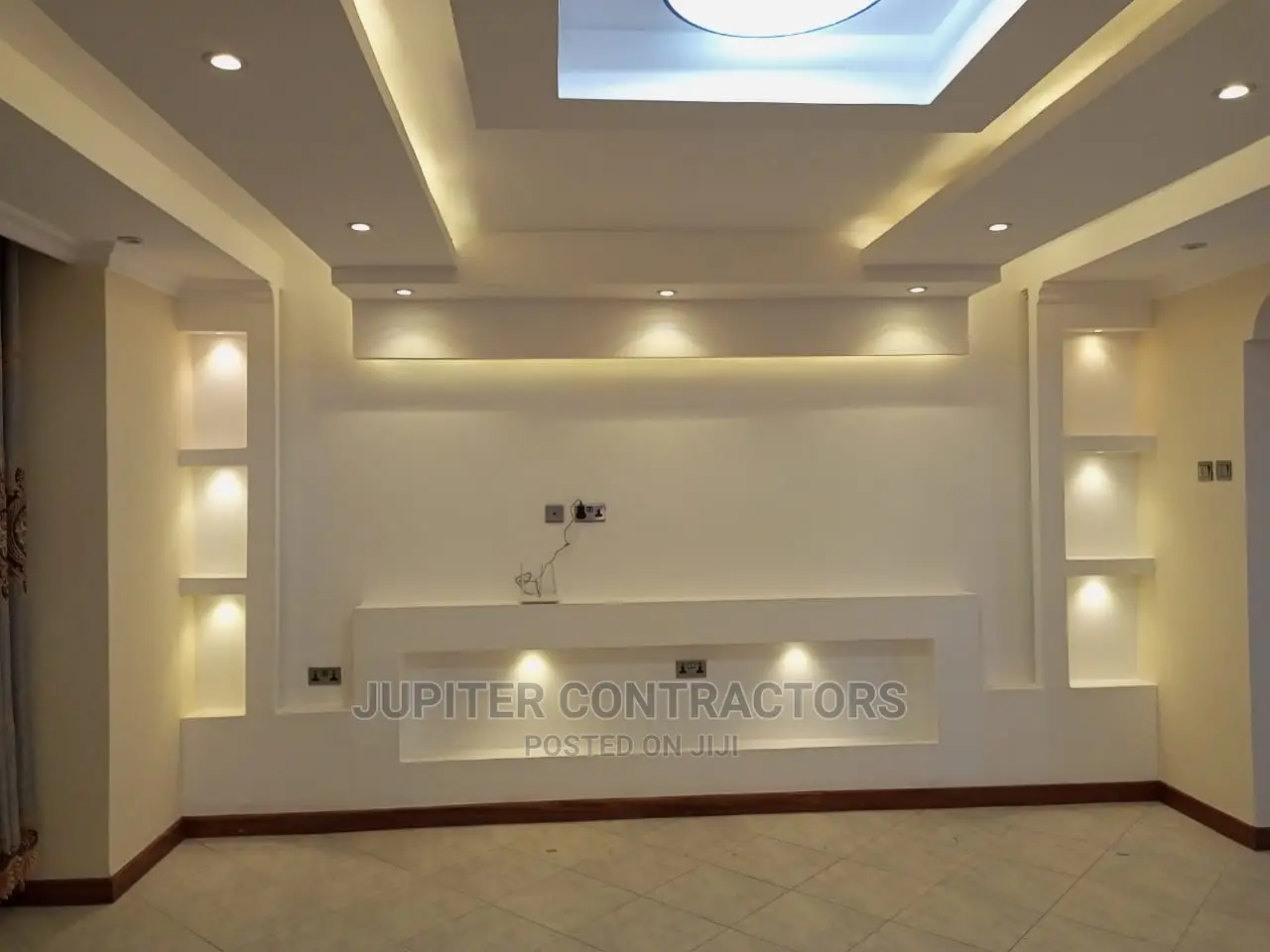 Gypsum,Tiling and Cabinets