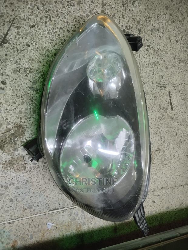 Nissan March Headlight Black Shade