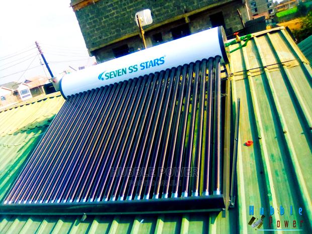 Domestic Hot Water Solar Systems for Showering /Bathing - main view