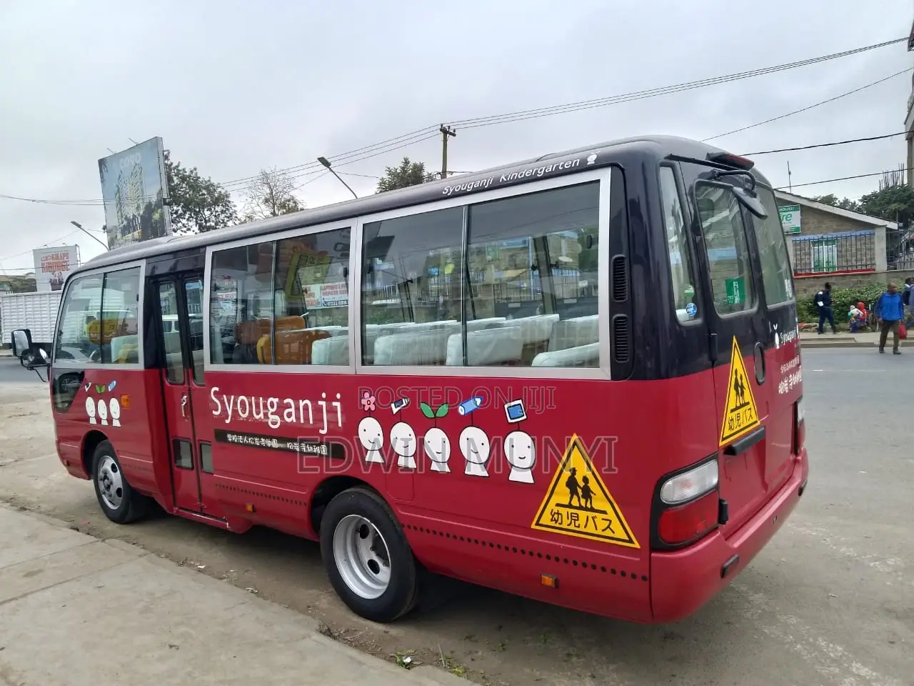 New Toyota Coaster 2016 Red