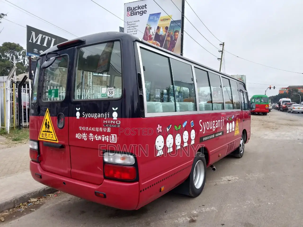 New Toyota Coaster 2016 Red