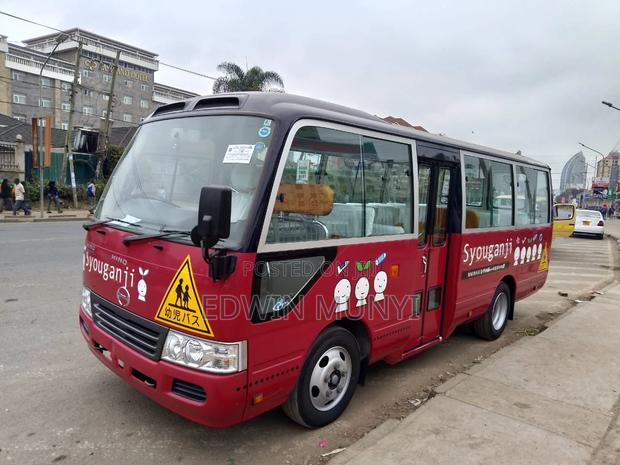 New Toyota Coaster 2016 Red