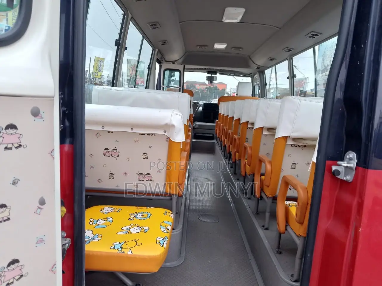 New Toyota Coaster 2016 Red