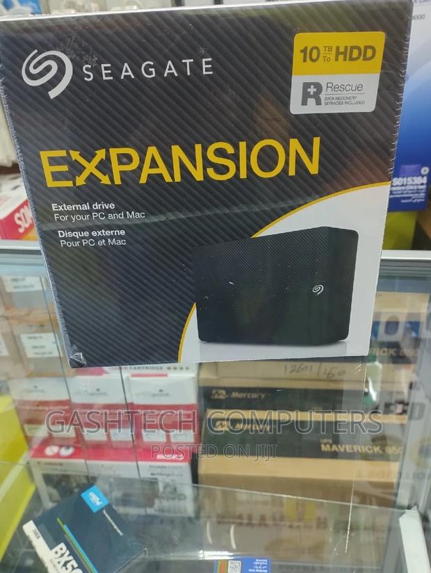 Seagate 10tb External HDD - main view