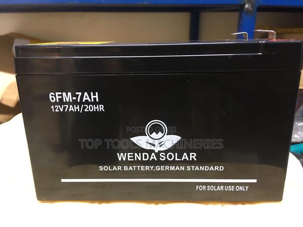 Wenda 12v/7ah Solar Gel Battery - main view