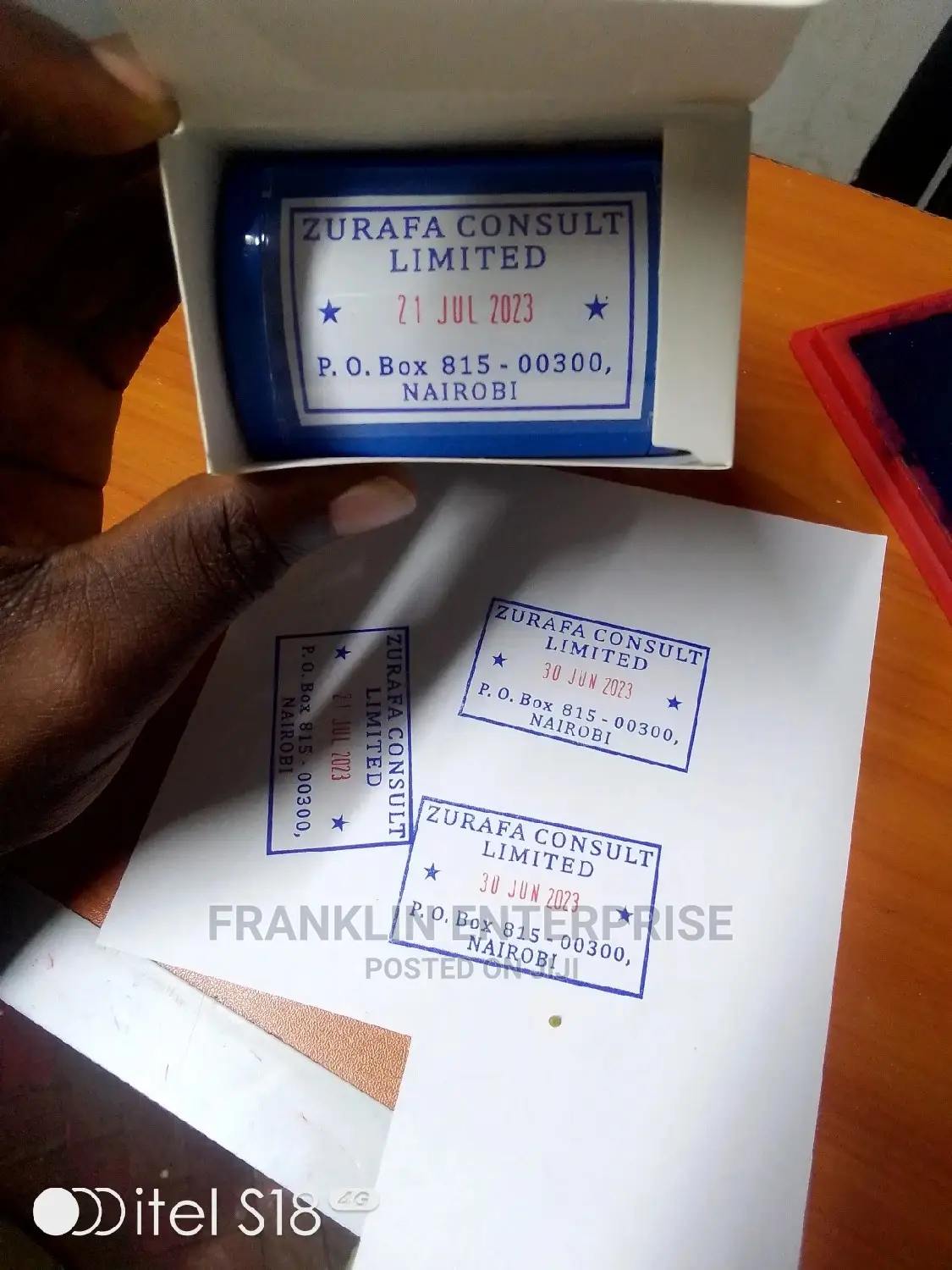 Self Inking Stamps