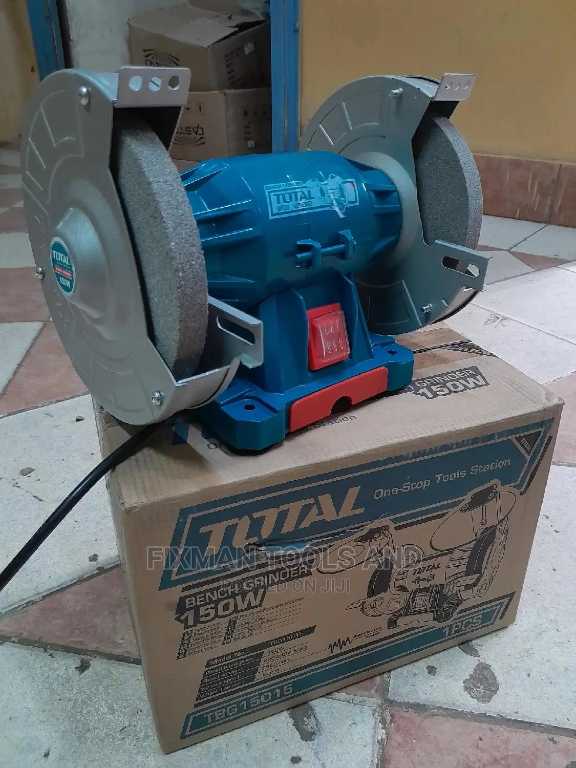 Total Bench Grinder 6 Inch 150 Watts