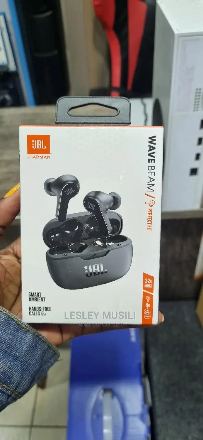 JBL Wave Beam True Wireless Earbuds Perfect Fit