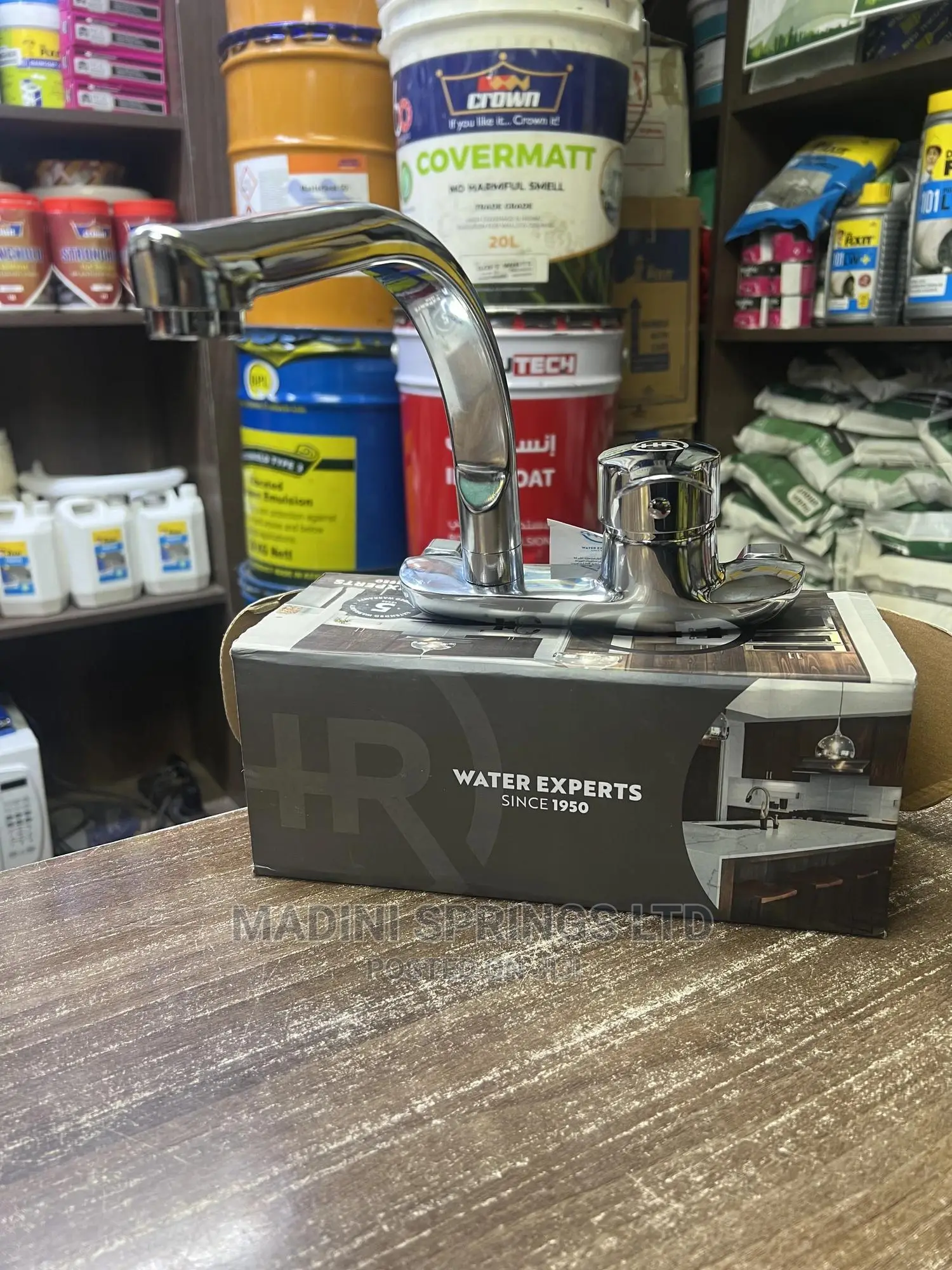 Stainless Steel Kitchen/Shower Mixer Taps