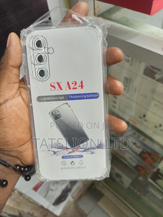 Samsung A24 Clear Soft Case Cover - main view