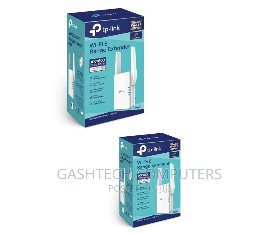 Tp-Link AX1800 Wi-Fi Range Extender - TL-RE605X