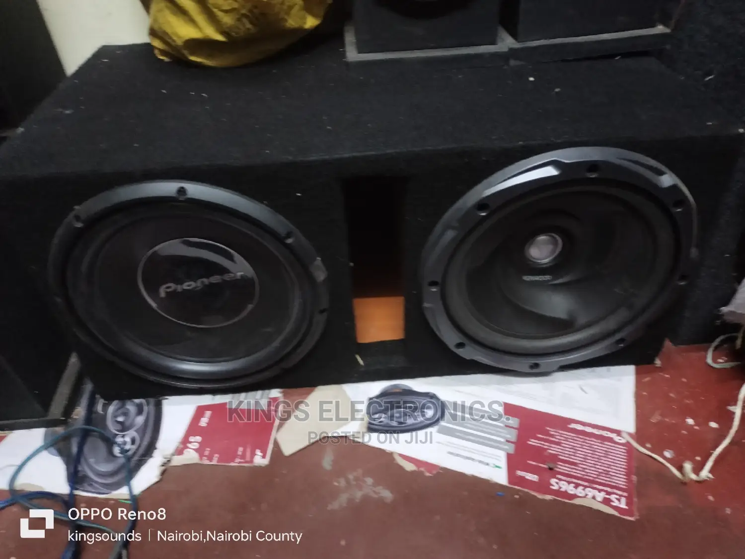 Double Speaker Cabinet