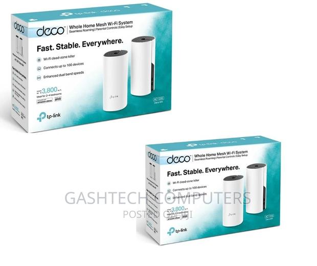 Tp-Link Deco M4 Ac1200 Whole Home Mesh Wi-Fi Tl-Deco Msystem - main view