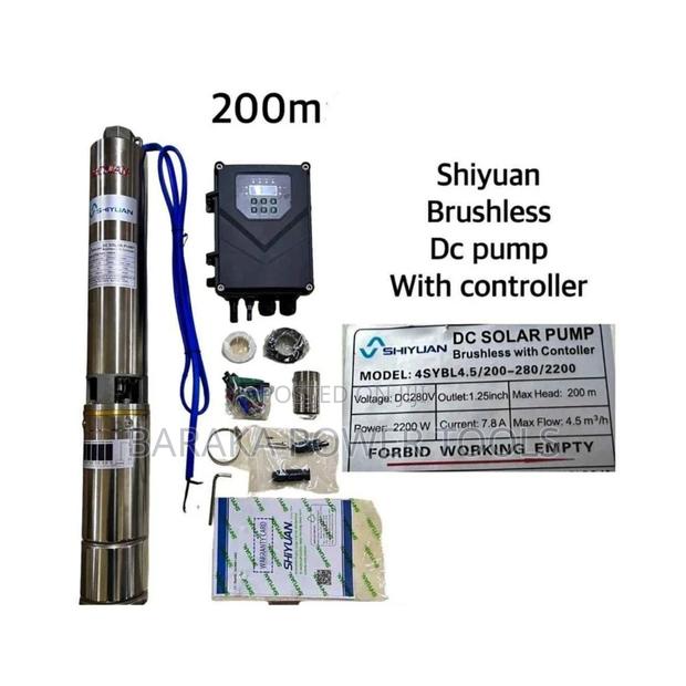 200m Brushless Solar Water Pump Submersible