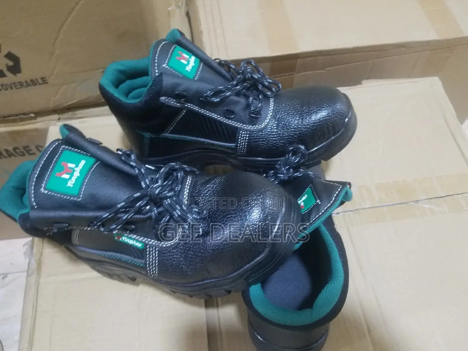 Steel Toed Heavy Duty Safety Boots