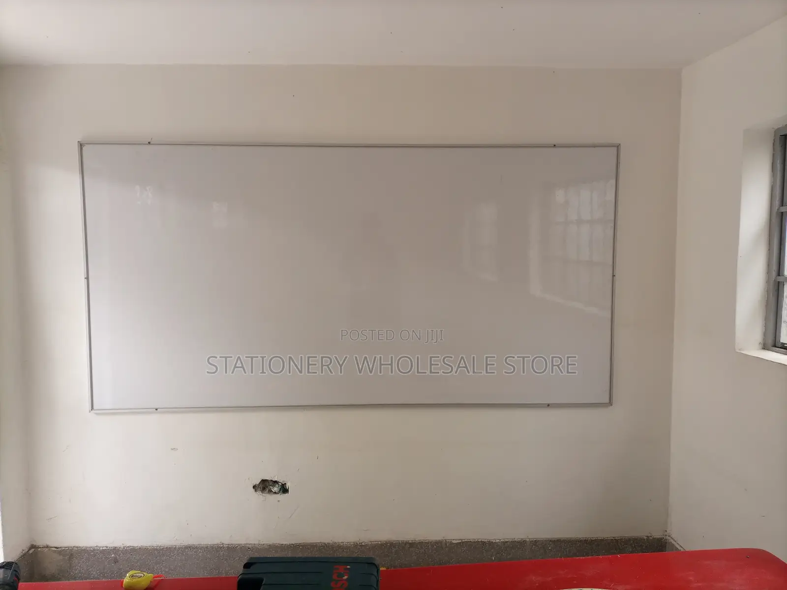 Heavy Duty White Board 240cm X 120cm (8ft X 4ft)
