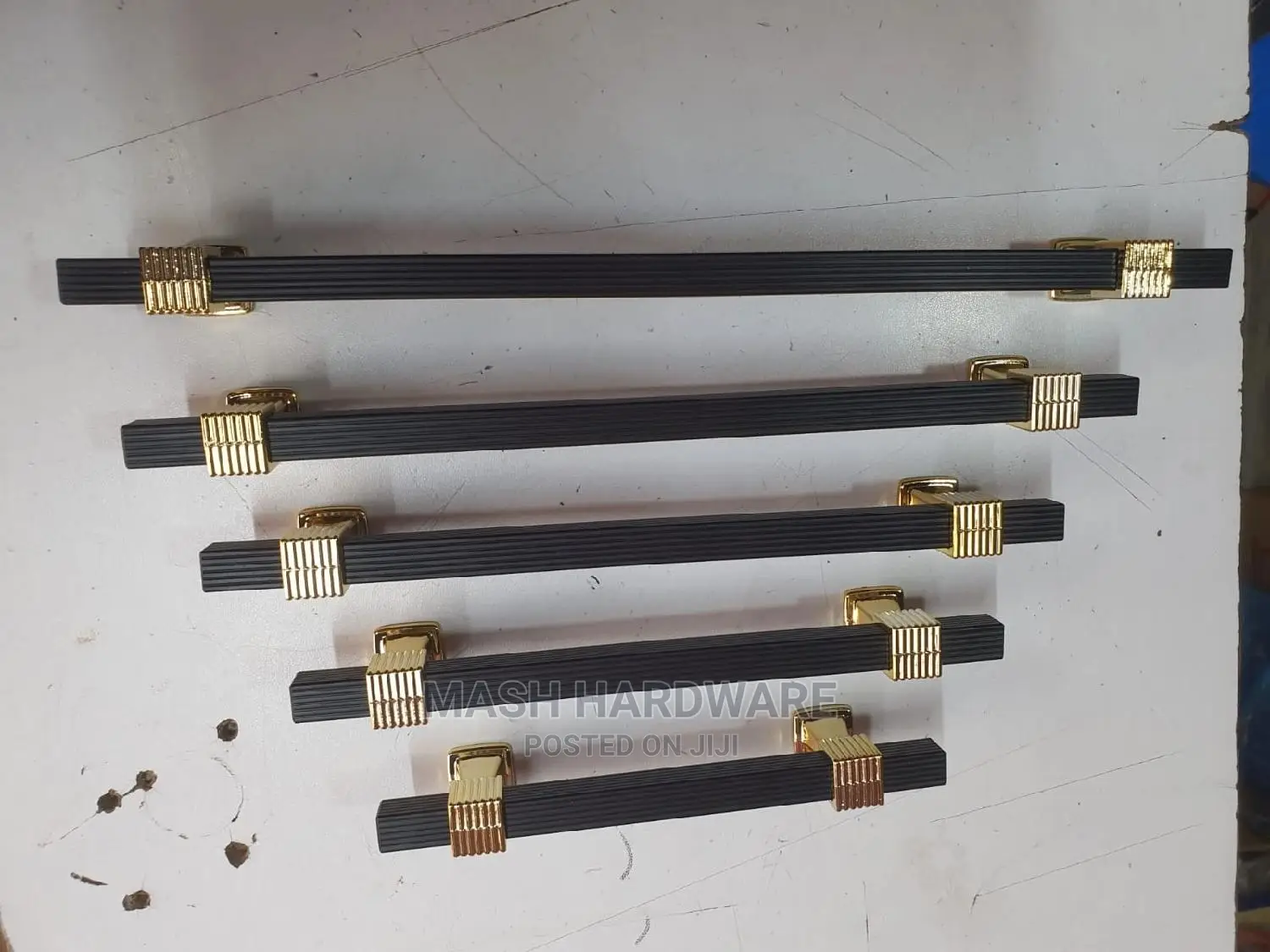 Black Gold Handles Cabinet Handles