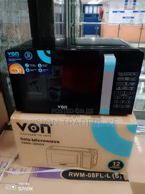 Digital Microwave VON 20l Microwave With No Grill