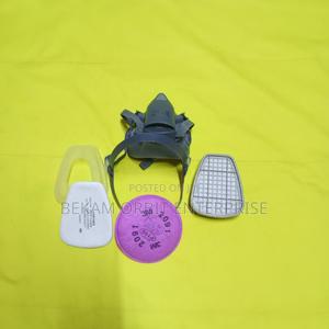 Durable Reusable 3M Half Facepiece Respirator Mask - main view