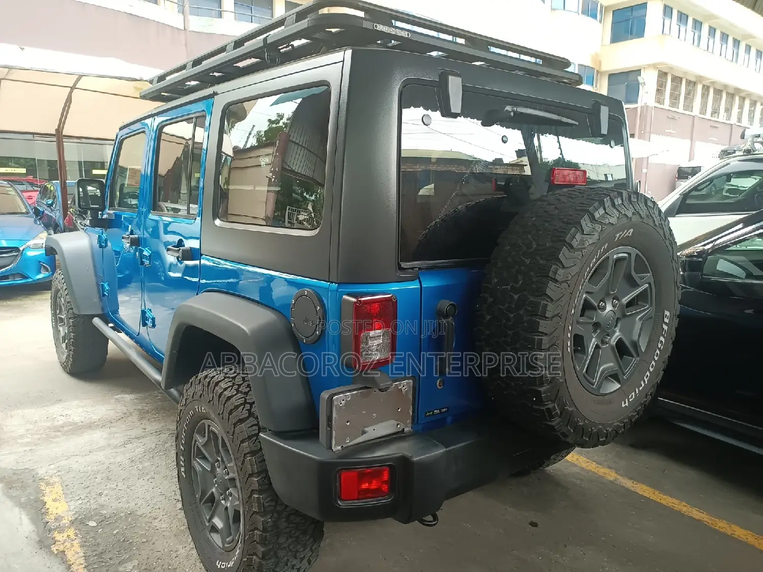 Jeep Wrangler Rubicon 4x4 2016 Blue