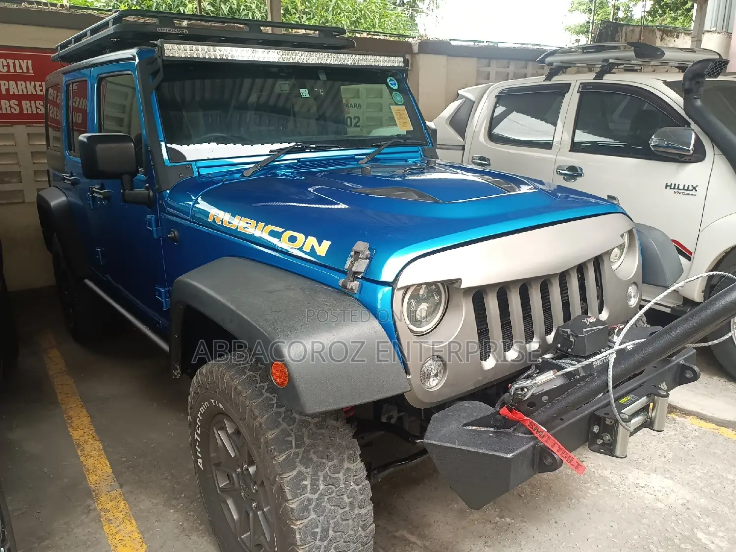 Jeep Wrangler Rubicon 4x4 2016 Blue