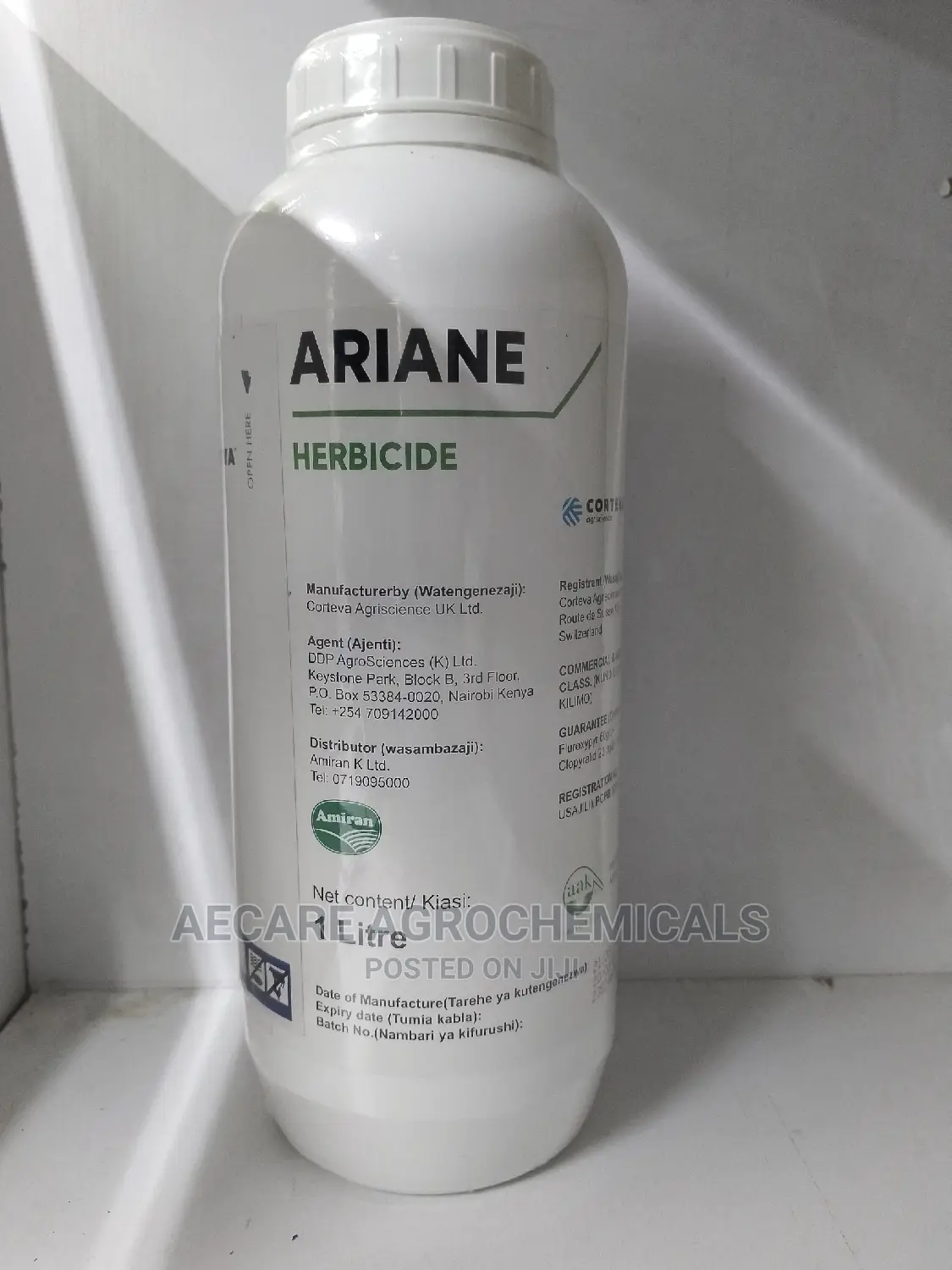 Ariane Selective Lawn Weed Killer 1litre