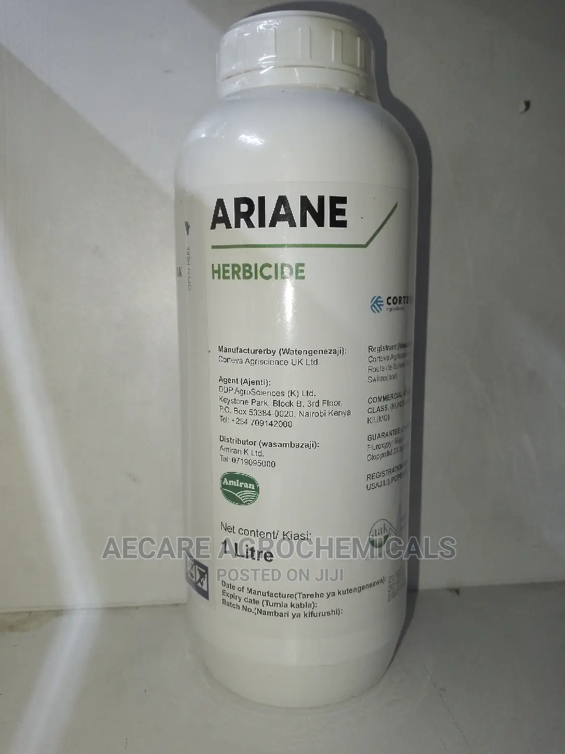 Ariane Selective Lawn Weed Killer 1litre