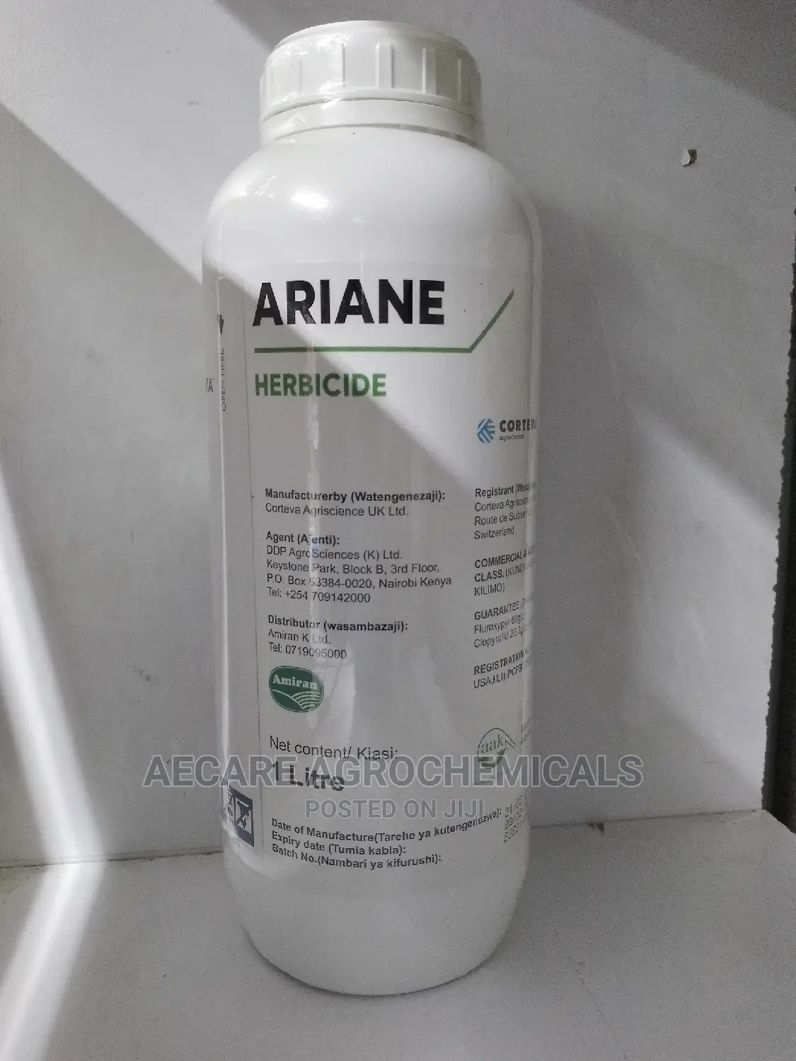 Ariane Selective Lawn Weed Killer 1litre