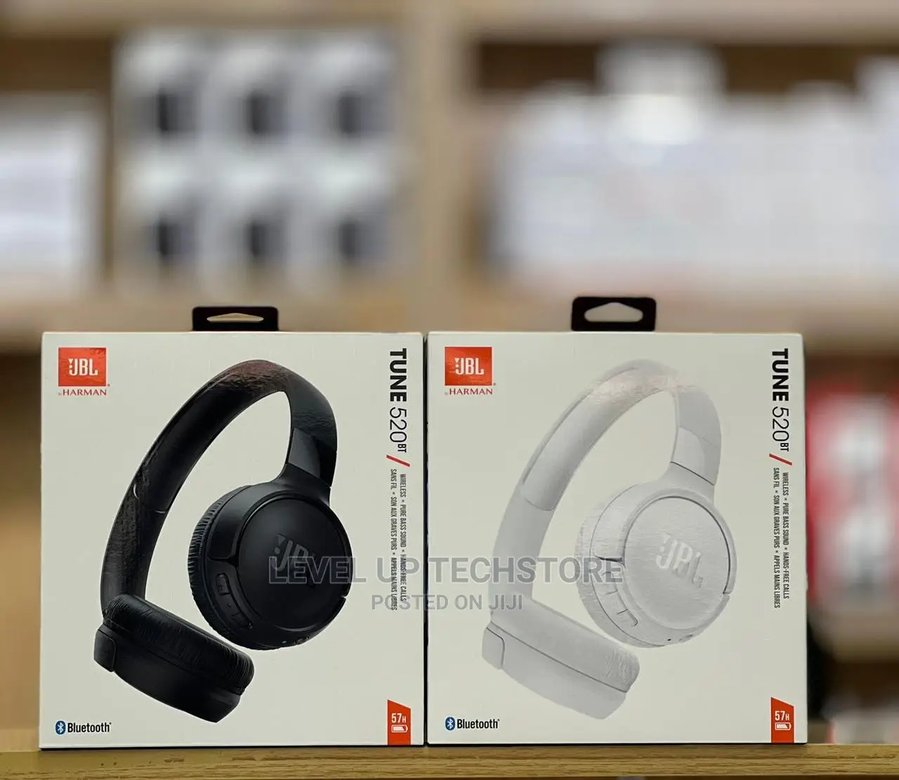 JBL Tune 510bt Wireless on-Ear Headphones - Pure Bass Sound