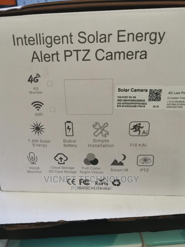 4g Simcard Solar Energy PTZ Camera - thumbnail 2