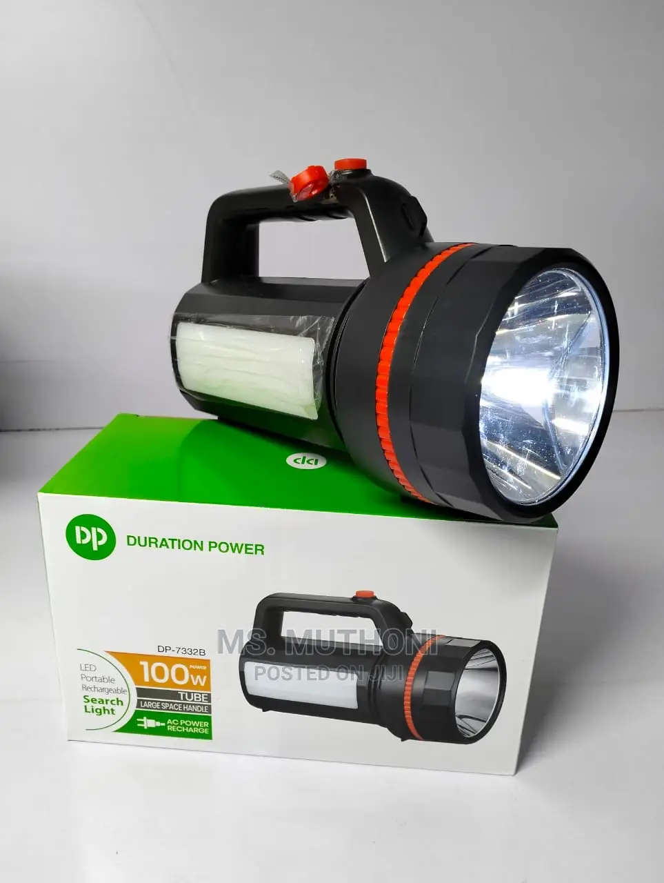 Super Bright Big Size Rechargeable Torch