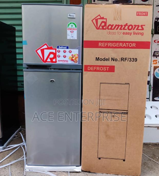 Ramtons Fridge 138litres Double Door Refrigerator Rf/339