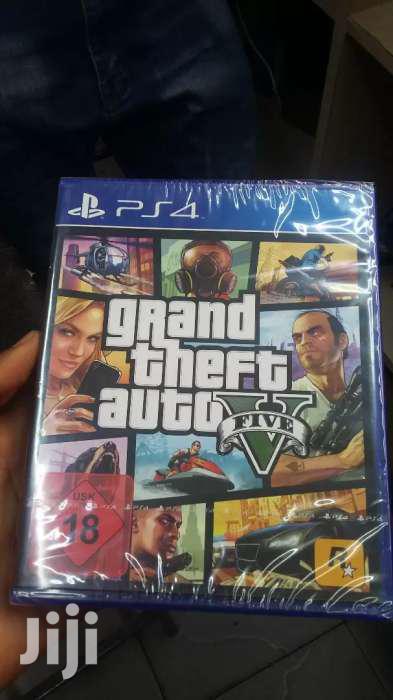 Grand Theft Auto 5 (GTA5) PS4 GAME - main view