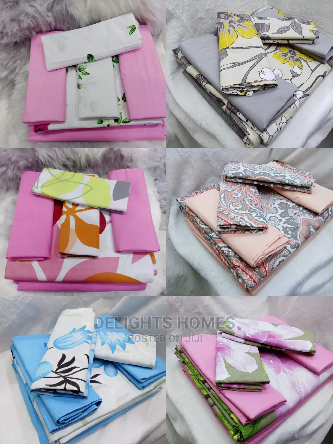 Cotton Fitted Bedsheets Size *6*7*,
