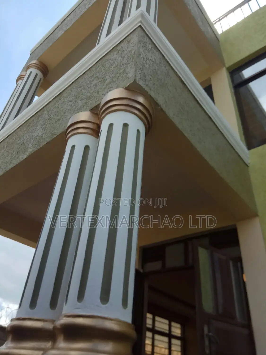 Painting Exterior and Interior Finishes.Stone Dressing.