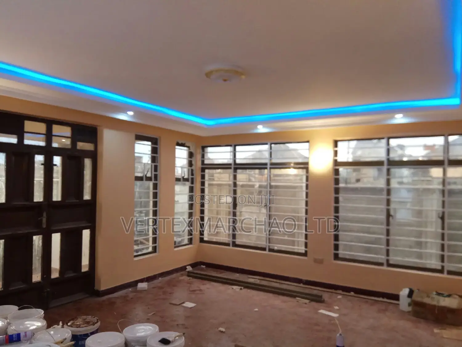 Painting Exterior and Interior Finishes.Stone Dressing.