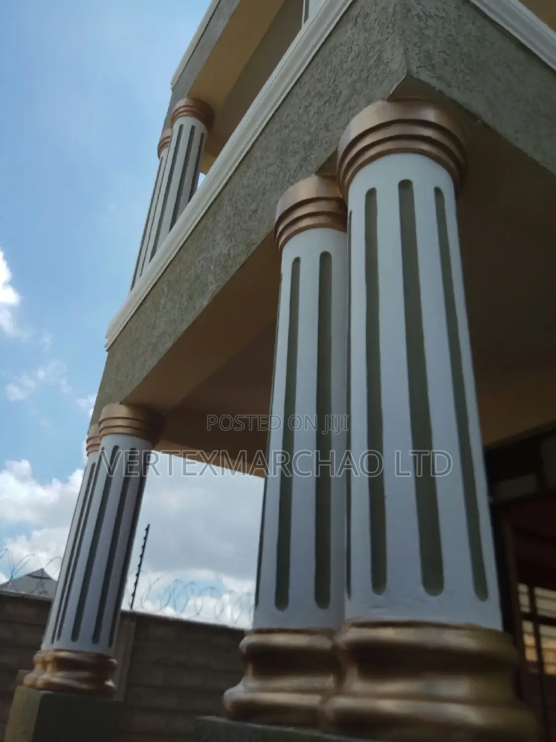 Painting Exterior and Interior Finishes.Stone Dressing.