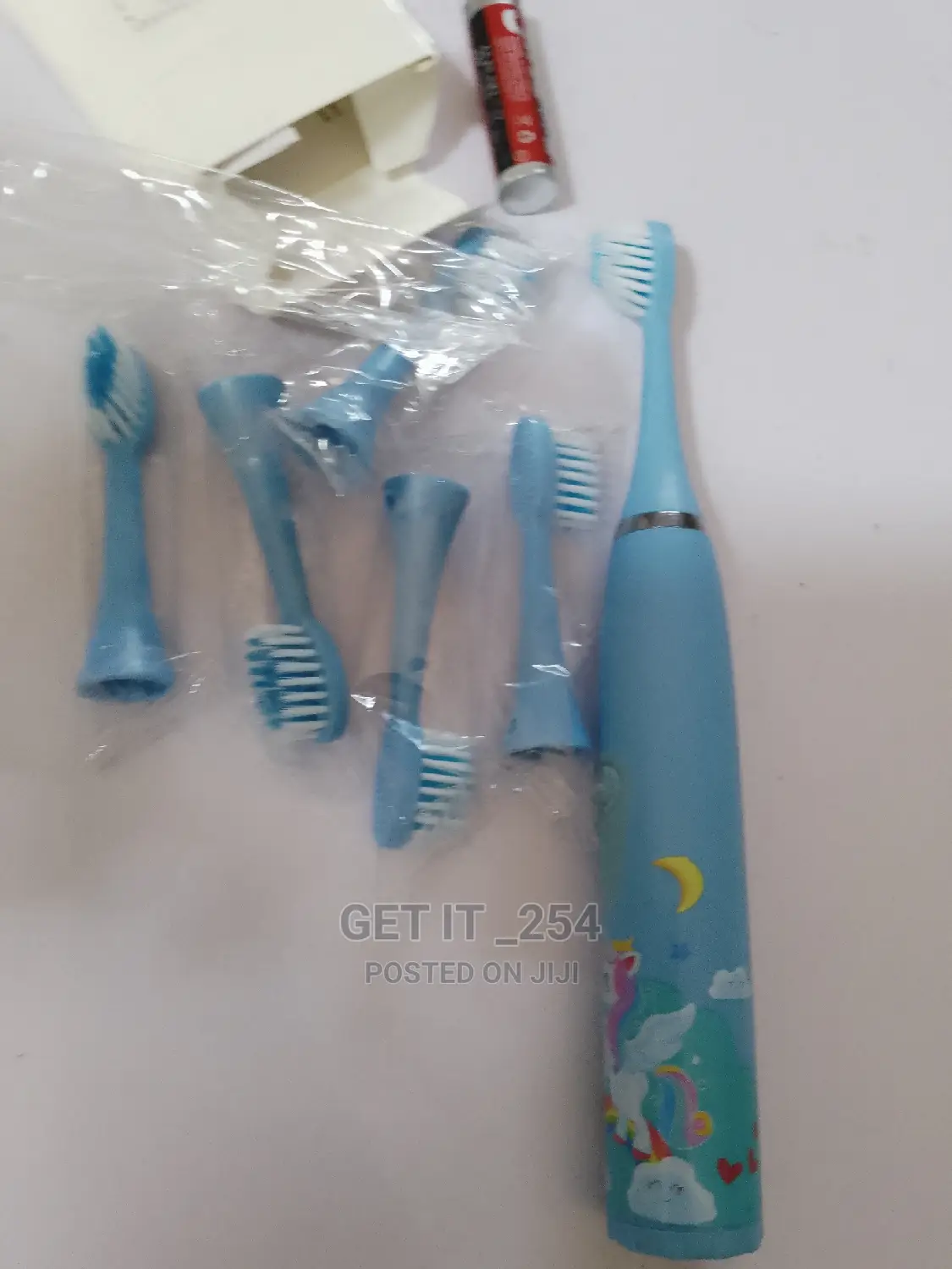 Cartoon Themed Battery Kids Electric Toothbrush
