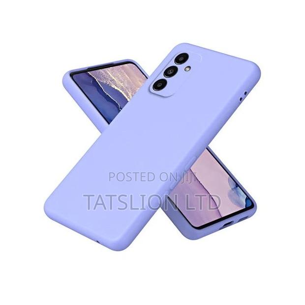 Silicone Case for Samsung Galaxy A24 4G Blue - main view