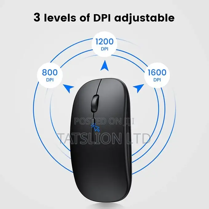 Rechargeable Wireless Mouse Slim