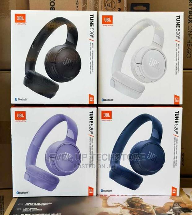 JBL Tune 520bt Wireless Foldable on Ear Headphones - New - main view