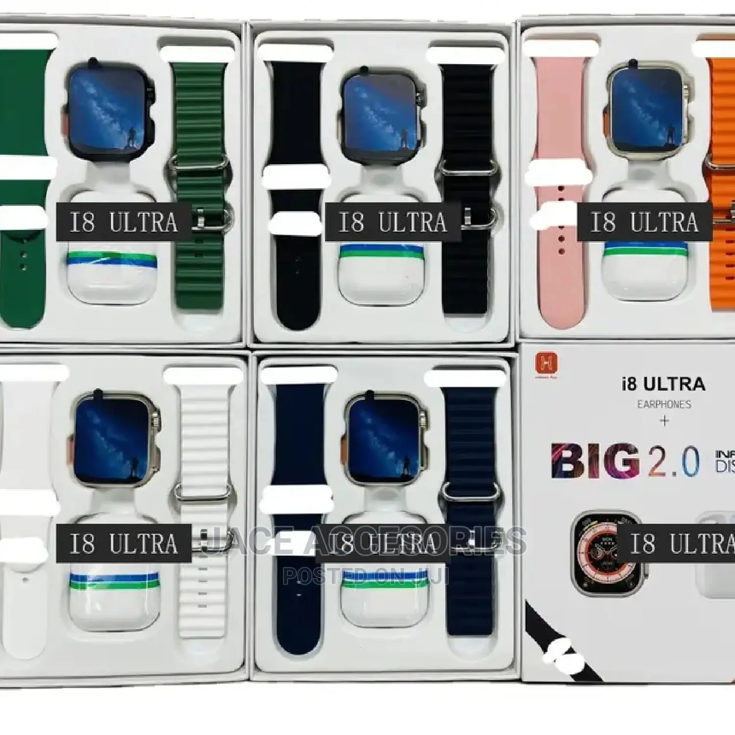 New I8 Ultra Smartwatch 2.0
