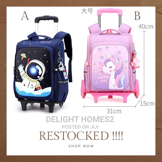 Rolling Trolley School Bag* - thumbnail 3