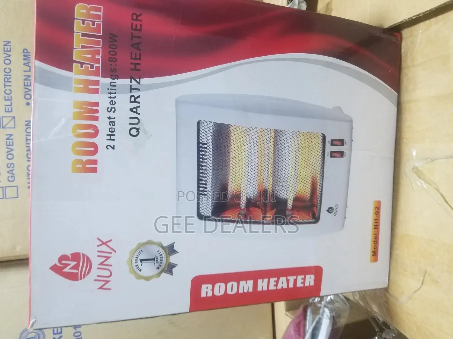 Nunix 800w Room Heater