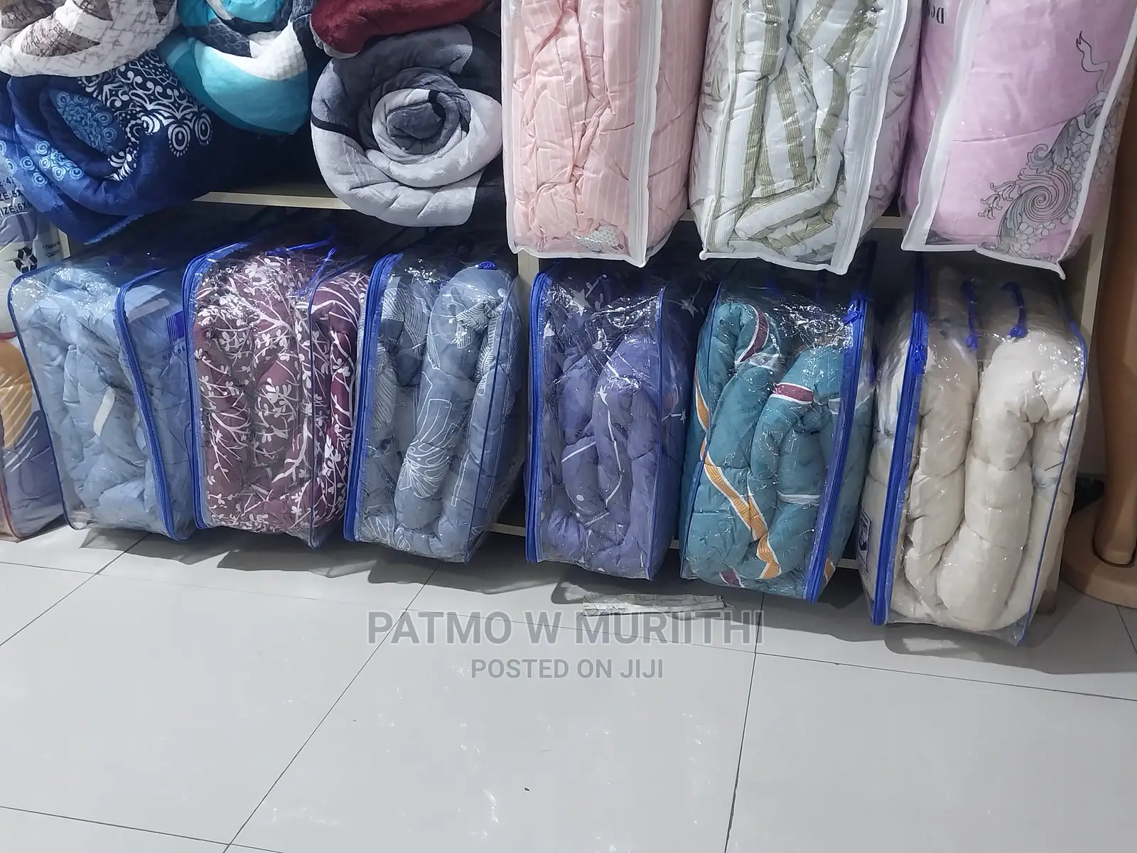 Duvet 6×6 2pillow Cases and 1bedsheets Pure Cotton