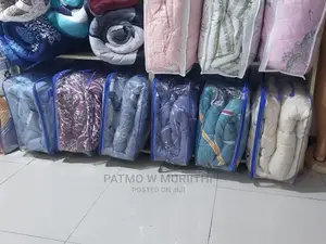 Duvet 6×6 2pillow Cases and 1bedsheets Pure Cotton