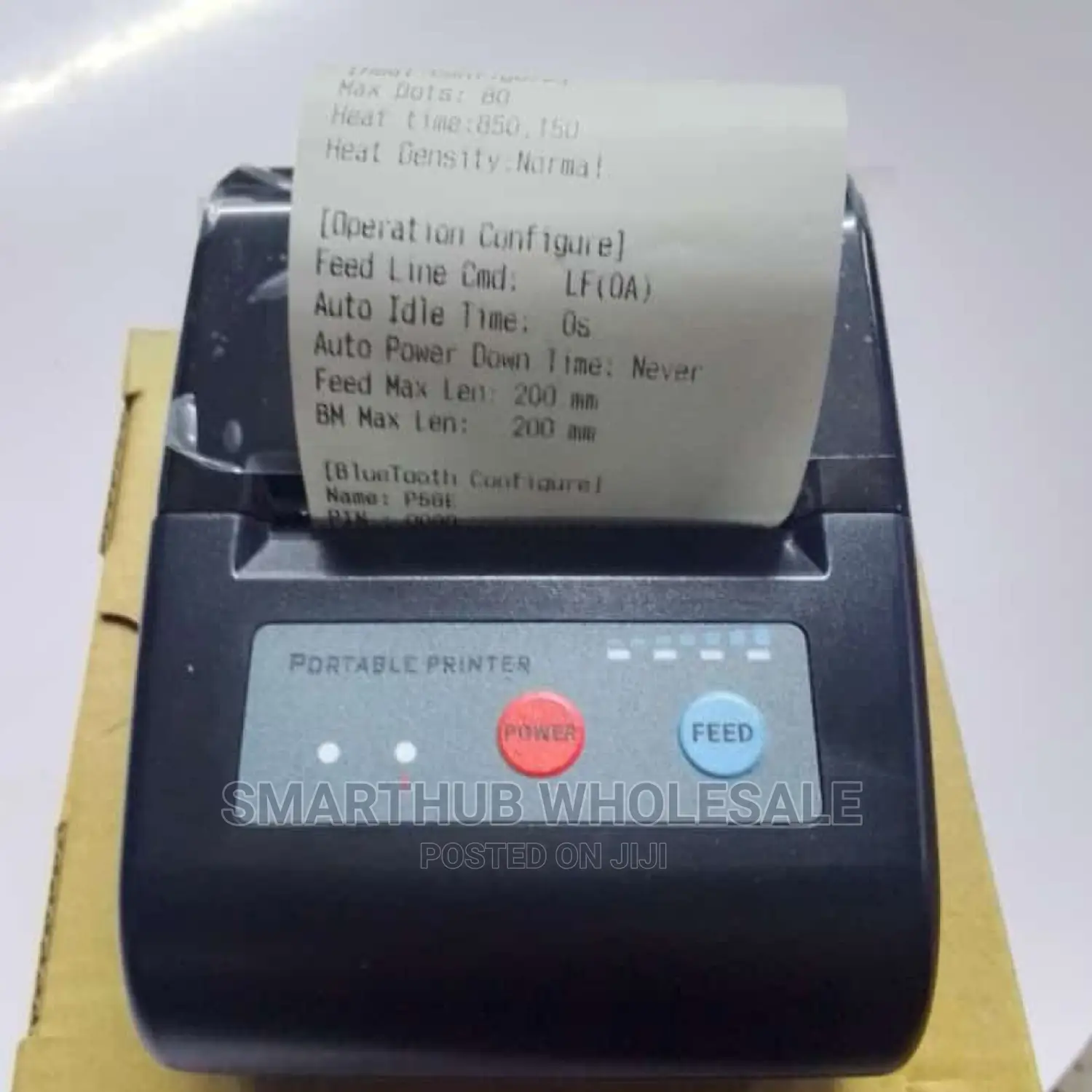 Bluetooth Printer Available
