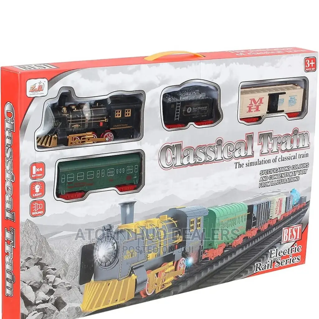New Classical Train With Light and Music  